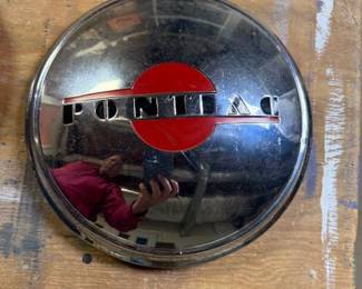 Vintage Pontiac Hubcap Collection