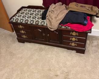 Lane Cedar Chest with cushion