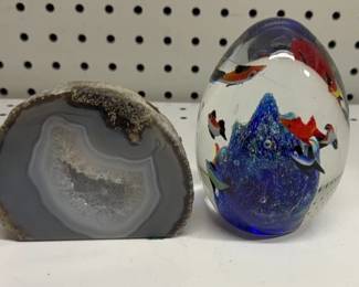 Paper Weight & Geode