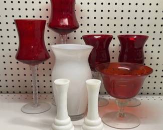 Votives, Vases & Bowl