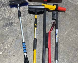 Snow Shovel, Brushes & Jumper Cables