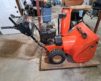 Ariens 30 inch dual action snow thrower.