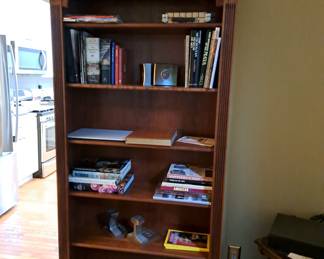 Walnut bookcase
