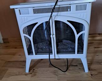 Cast electric room heater