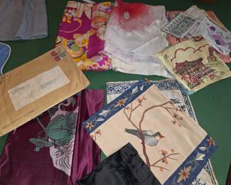 Vintage Oriental linens