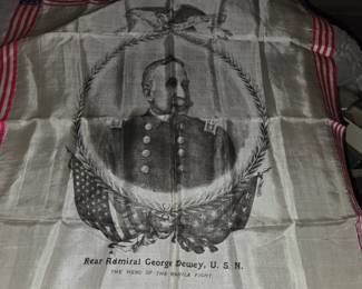 Silk handkerchief from Spanish-American war