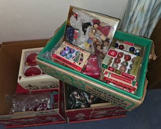 Some vintage ornaments