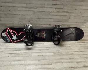 5150 Snowboard 150cm with Burton Bindings Freestyle All Mountain Board