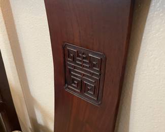 CLOSE UP ON CHAIR BACK 