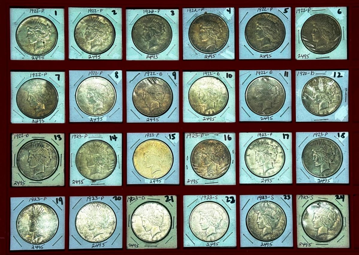 Choice of Silver Peace Dollars