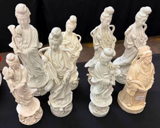 Blanc De Chine Figurines