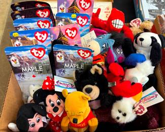 Ty and Disney Plush Toys