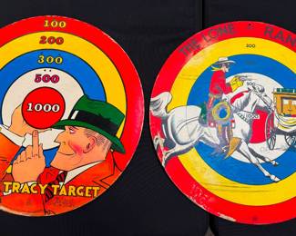 Dick Tracy and The Lone Ranger Targets