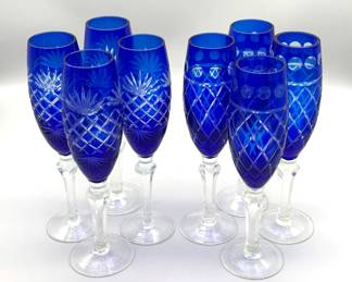 (8) Blue Cut To Clear Glasses