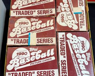1990 Topps Traded Series Baseball cards