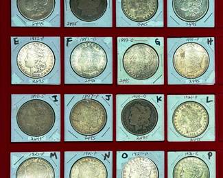 Choice of Silver Morgan Dollars