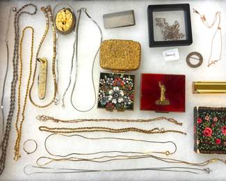 Sterling and costume jewelry