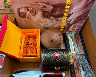 Knives and Asian Collectibles