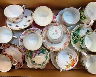 Tea Cups and Saucers