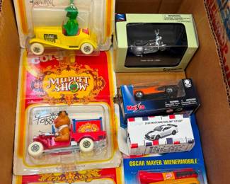 Corgi Muppet Show and Oscar Mayer Wienermobile