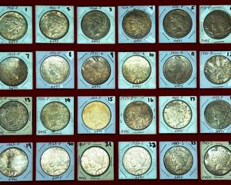 Choice of Silver Peace Dollars