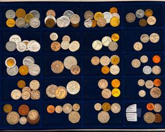 Foreign Coins Tray
