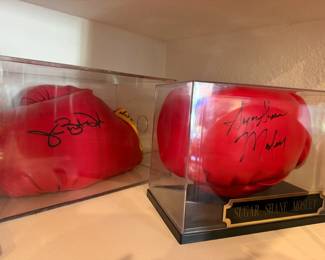 SUGAR SHANE MOSLEY SIGNED GLOVE