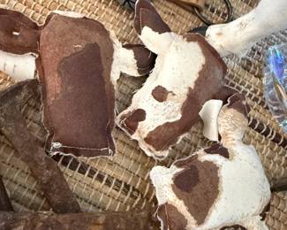 PONY SKIN LITTLE COW HEADS - OBSESSED!