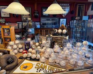 I MEAN JUST WOWZA! ALL SIGNED BALLS