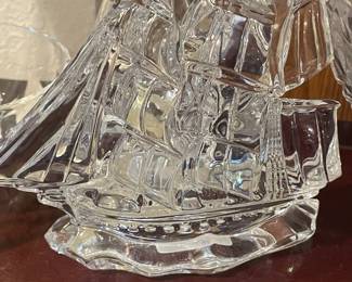 WATERFORD CRYSTAL SHIP