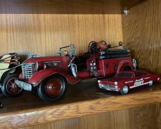 CAR ENTHUSIAST ITEMS ALL OVER THIS HOME !!