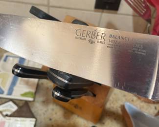 SET GERBER KNIVES