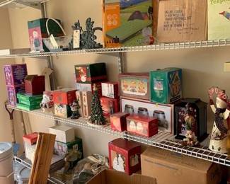 More Christmas items. 