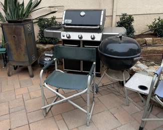 BBQ and camping chairs