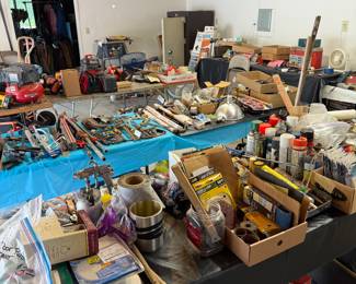 Lots of tools and power tools