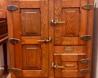 Antique icebox 