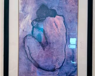 Picasso print painting