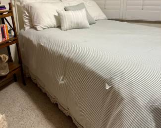 Queen bed and mattress