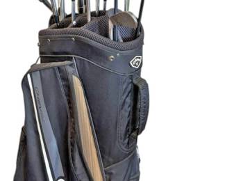 Golf Clubs and Golf Bag 