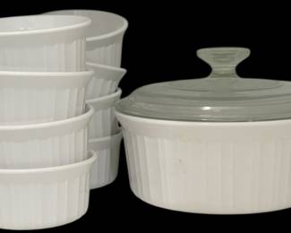 Corningware Casserole and Souffle Cups 
