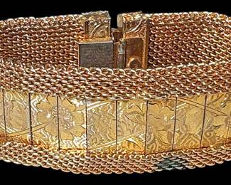 Vintage Hobe Panel Bracelet 