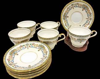 Aynsley Henley Cups and Saucers 