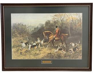 Heywood Hardy Framed Lithograph 