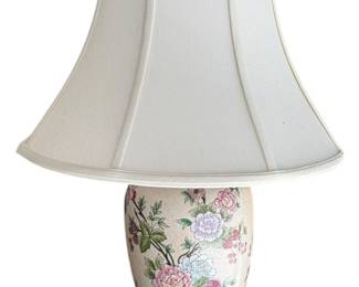 Chinoiserie Ginger Jar Lamp 