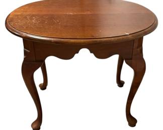 Oval Side Table 