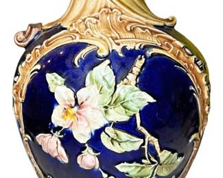 Vintage Cobalt Blue Vase 