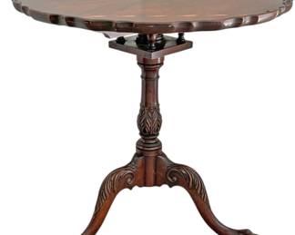 Chippendale Style Pie Crust Table 