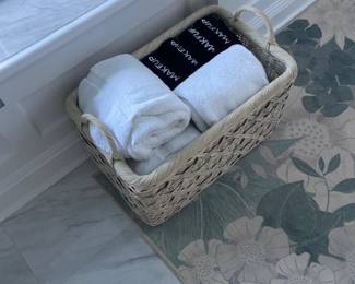 Towels and Basket