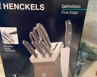 Henckels knife set