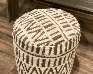 Woven Poof